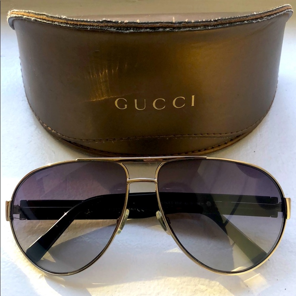 Gucci aviator shades